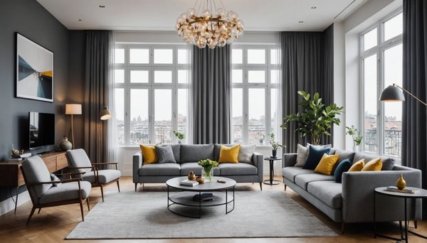 aménager un salon moderne : idées et conseils pratiques pour optimiser l'espace